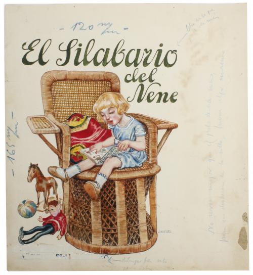 JOAN LLAVERIAS LABRÓ (1865-1938). "EL SILABARIO DEL NENE", ANTES DE 1932.