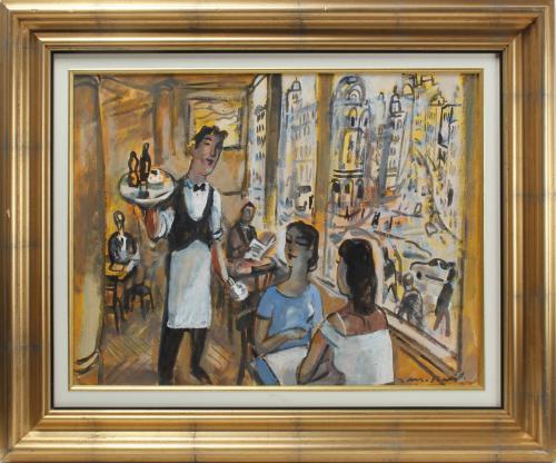 RAMÓN MOSCARDÓ (1953).  "CAFÉ".