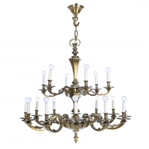 SPANISH CEILING LAMP, THIRD QUARTER 20TH CENTURY.