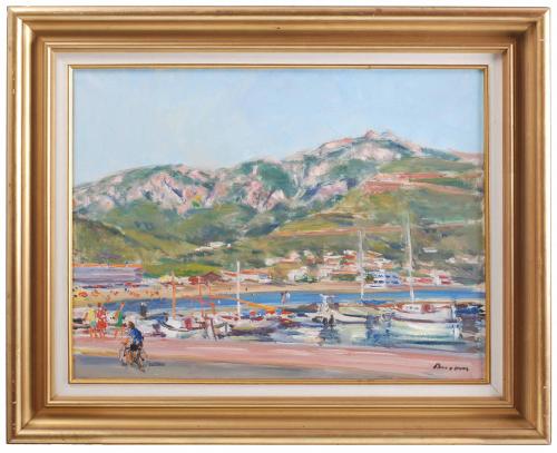 SIMÓ BUSOM (1927). "PASSEIG PORT DE LA SELVA", 1992.