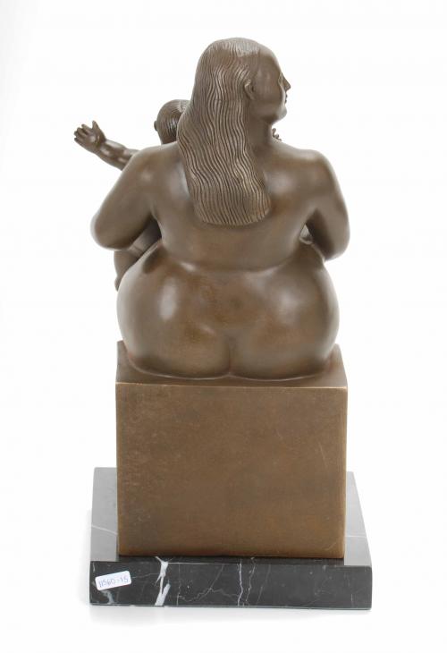 SIGUIENDO MODELOS DE FERNANDO BOTERO (1932). "MATERNIDAD"  