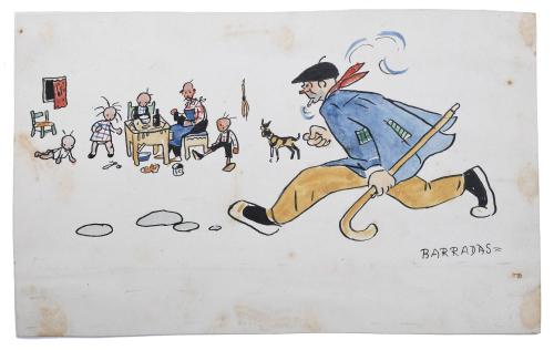 RAFAEL BARRADAS (1890-1929).  "ILLUSTRATION".