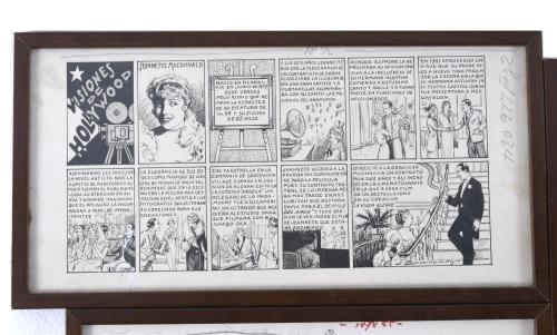 THREE ORIGINAL ILLUSTRATIONS FOR TBO.
