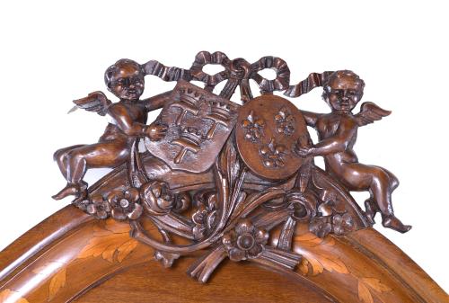 ANTONIO HERRÁIZ (1870-1947). DUTCH STYLE DISPLAY BUREAU BY 