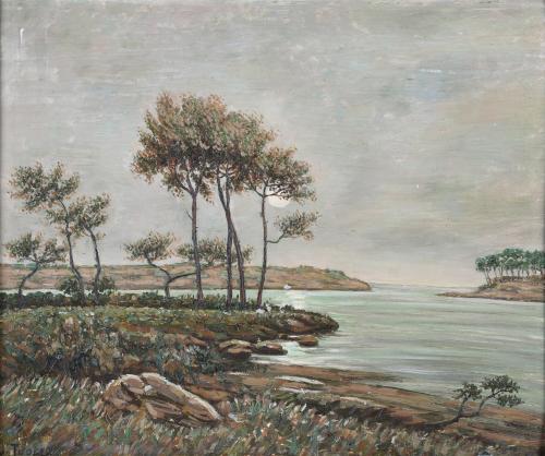 JOAQUÍN TUDELA PERALES (1891-1970). "SEASCAPE IN POLLENÇA".