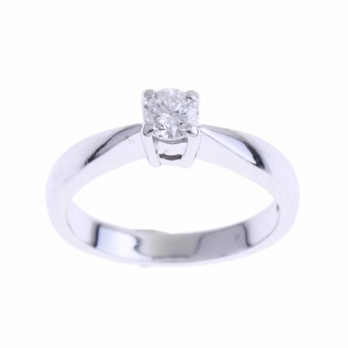 SOLITAIRE DIAMOND RING.