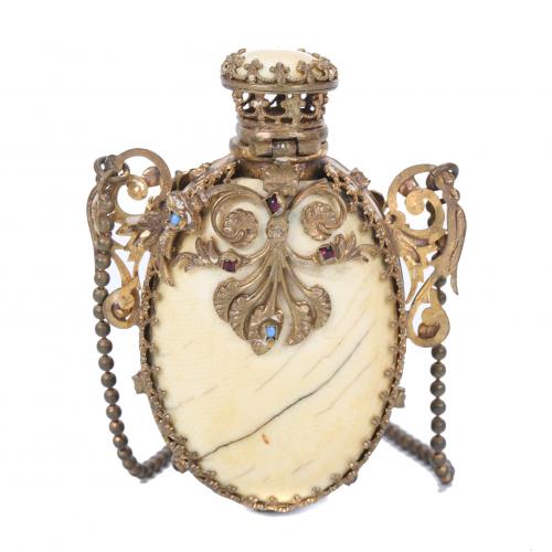 PEQUEÑO PERFUMERO FRANCÉS, SEGUNDA MITAD SIGLO XIX. 