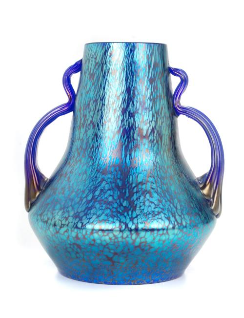 JOHANN LOETZ (1880-1940). AUSTRIAN ART NOUVEAU VASE, CIRCA 1900.