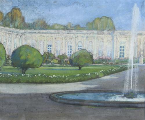 PERE TORNÉ ESQUIUS (1879-1936).  "GRAND TRIANON, VERSAILLES". 