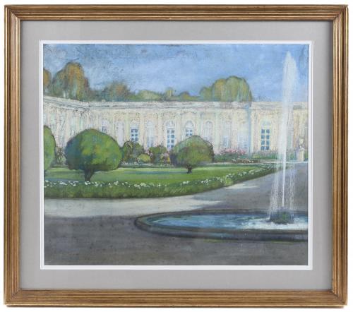 PERE TORNÉ ESQUIUS (1879-1936).  "GRAND TRIANON, VERSAILLES