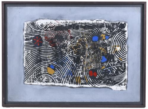 WILL FABER (1901-1987). "COMPOSITION", 1973.