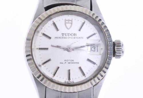 TUDOR OYSTERDATE PRINCESS ROTOR STEEL. RELOJ DE PULSERA DE 