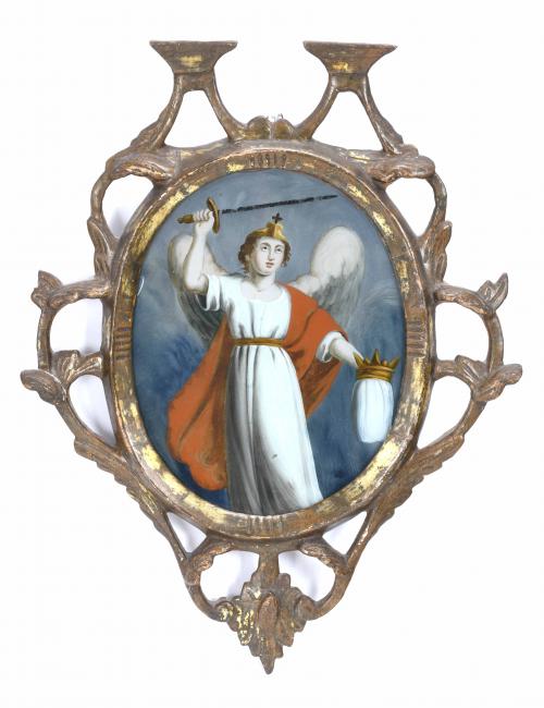 18TH CENTURY SPANISH SCHOOL "SAINT EULALIA" AND "PROBABLY A