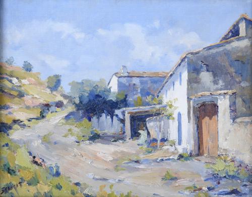 FRANCESC  SABORIT SANS (1913-2005). "VISTA RURAL".