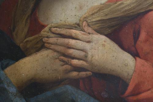 17-18TH CENTURY ITALIAN SCHOOL. "DOLOROSA".