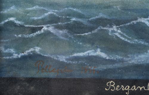 JOSEPH HONORÉ MAXIME PELLEGRIN (1793-1869). "TWO BRIGANTINE