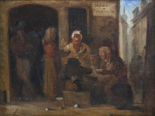 19TH CENTURY SPANISH SCHOOL "MESÓN".