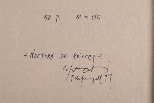 MODEST CUIXART i TÀPIES (1925-2007). "NOCTURN DE PRÍNCEP", 