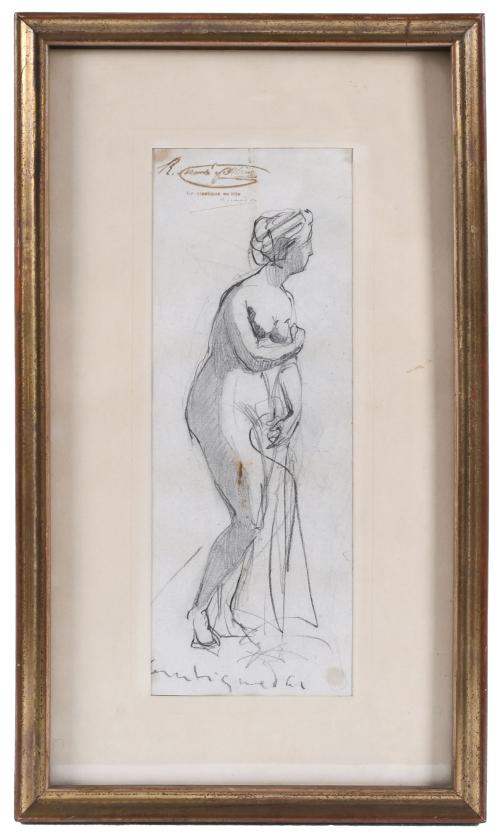 RAMÓN MARTÍ ALSINA (1826-1894). "VENUS PUDICA".