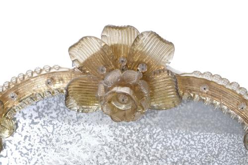 ITALIAN MURANO MIRROR, LATE 19TH CENTURY.