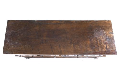 LARGE SPANISH REFECTORY TABLE, LATE 18TH CENTURY.