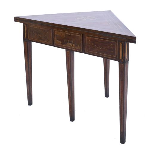 SPANISH CHARLES IV STYLE GAMING TABLE, LATE 19TH CENTURY - 