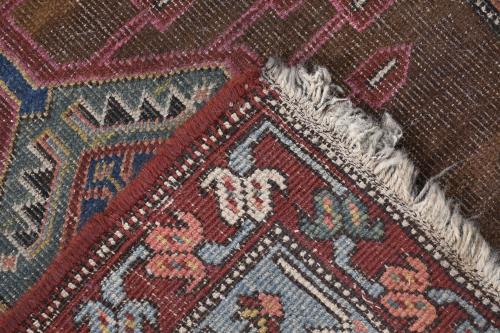 PERSIAN HALL CARPET, MID 20TH CENTURY.