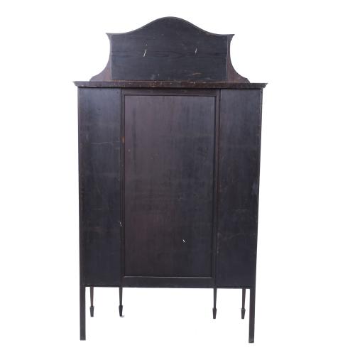 EDWARDIAN ENGLISH WRITING-DESK AND SIDEBOARD, LATE 19TH CEN