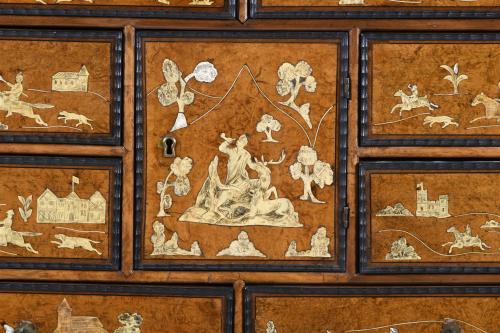 CONTINENTAL CABINET, LATE 19TH CENTURY, AFTER MODELS OF THE