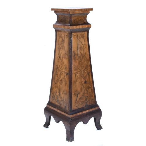 SPANISH PEDESTAL, MID 20TH CENTURY.