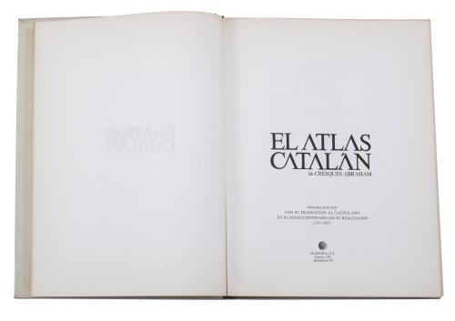 CRESQUES ABRAHAM (1325-1387). "ATLAS CATALÁN", 1975 (1375).