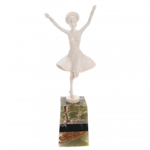AFTER DEMÉTRE CHIPARUS (1886 – 1947). "RUSSIAN DANCER".