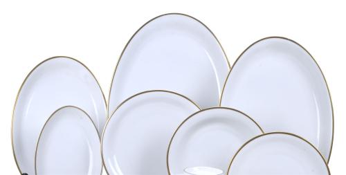 GERMAN ROSENTHAL TABLEWARE, SECOND HALF OF THE 20TH CENTURY.