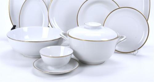 GERMAN ROSENTHAL TABLEWARE, SECOND HALF OF THE 20TH CENTURY.