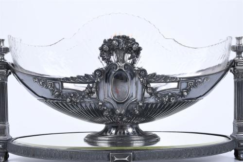 FRENCH ART NOUVEAU CENTREPIECE OR "SURTOUT DE TABLE", EARLY