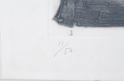 RAFAEL CANOGAR (1935). "URABAN SCENE V-1", 1990.