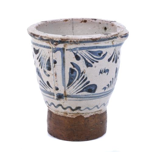 ARAGONESE MORTAR, 18TH CENTURY.