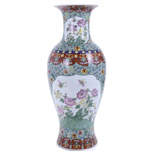 CHINESE VASE, TUNG CHIH PERIOD, QING DYNASTY, 1862-1874.