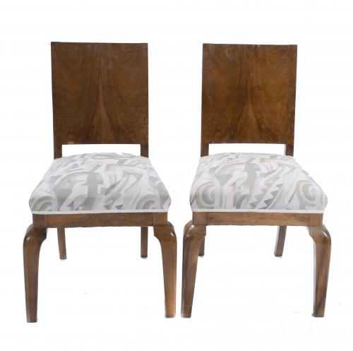 JUEGO DE COMEDOR ART DÉCO, CIRCA 1930.,