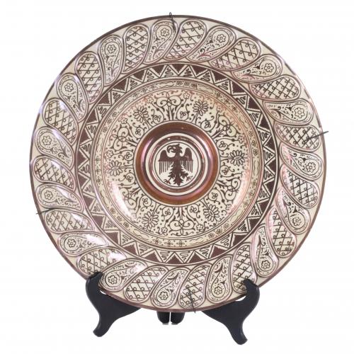 LEVANTINE DISH FOR THE 1929 INTERNATIONAL EXHIBITION.