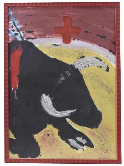 VÍCTOR MIRA (1949-2003). "BULLFIGHTING".