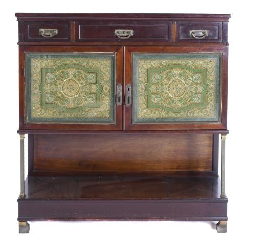 WORKSHOP OF FRANCESC VIDAL I JEVELLÍ (1847-1914). ART DECO DISPLAY CABINET, CIRCA 1920.