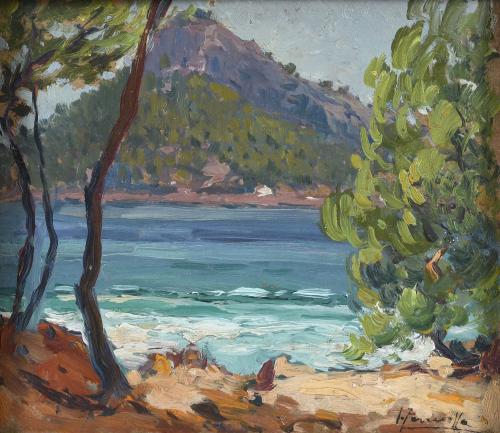 JOAQUIM TERRUELLA MATILLA (1891-1957). "SEASCAPE".