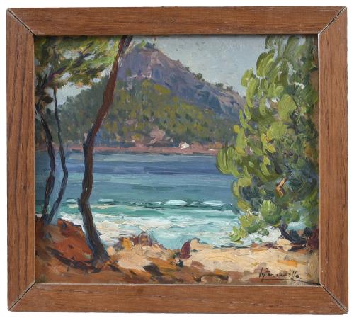 JOAQUIM TERRUELLA MATILLA (1891-1957). "SEASCAPE".