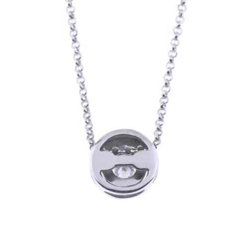 CHAIN WITH CABOCHON PENDANT.