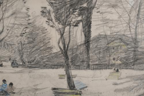 PERE GUSSINYÉ GIRONELLA (1898-1980). "PARK".