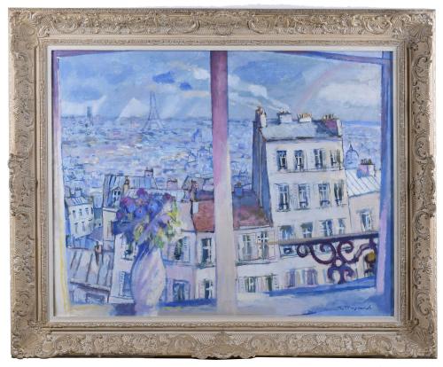 RAMÓN MOSCARDÓ (1953).  "PARIS", 1986.