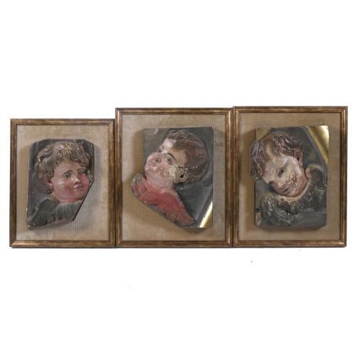 18TH CENTURY SPANISH SCHOOL "LITTLE ANGELS".