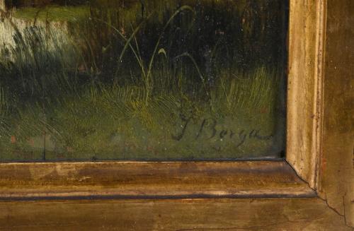 JOSEP BERGA I BOIX (1837-1914). "LANDSCAPE".