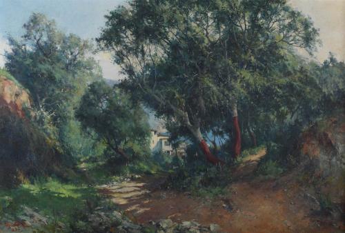JOSEP VENTOSA DOMÈNECH (1897-1982) "LAS ENCINAS", TOSSA DE MAR, 1943.